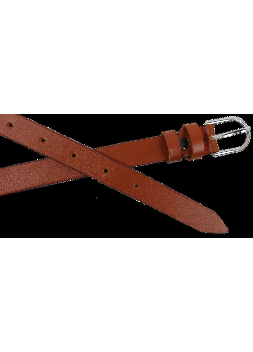 Жіночий ремінь шкіряний, Україна, карамельний 2 см Skipper (361157070)