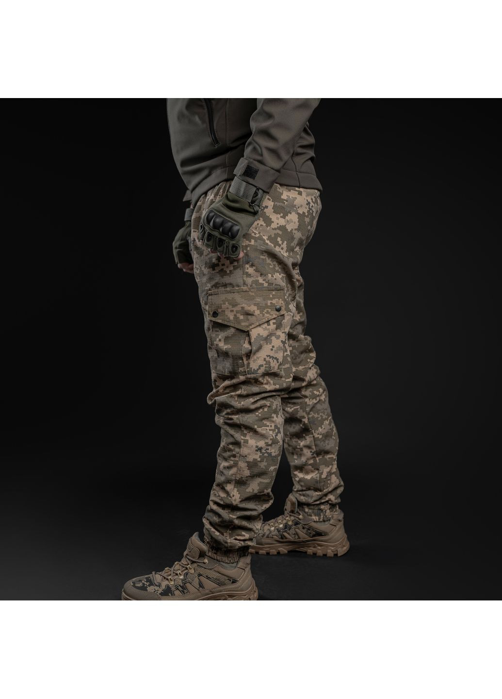 Штани чоловічі карго зимові, утеплені на флісі Rextim Criminal Winter (361676428)