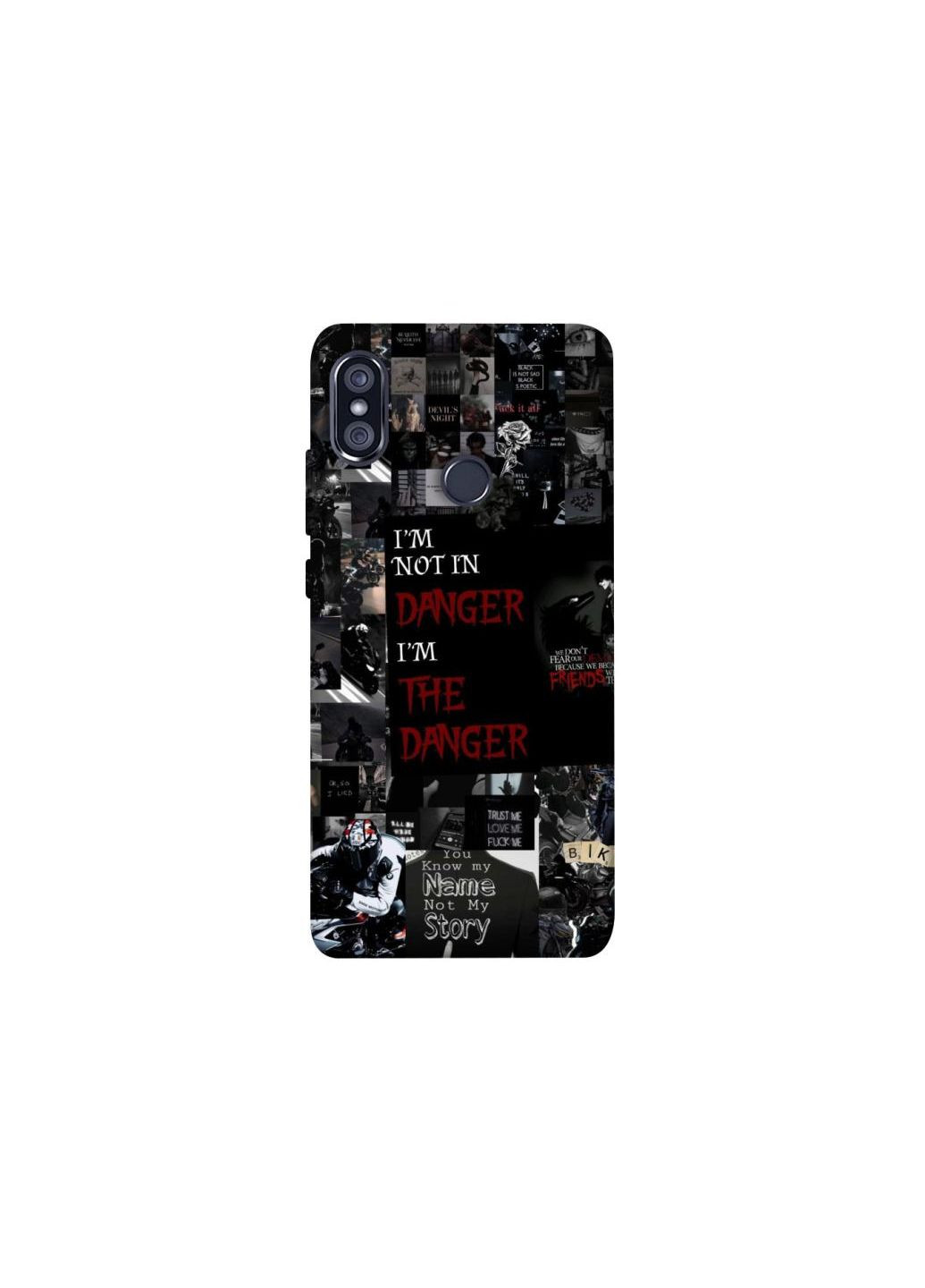 Чохол на Xiaomi Redmi Note 5 Pro / Note 5 (AI Dual Camera) Danger collage Frontalka (361992855)