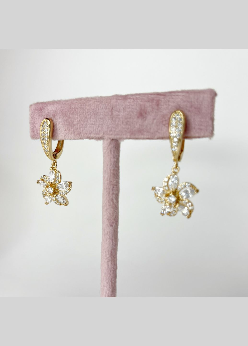 Сережки позолота Xuping Ювелірна біжутерія Сережки-підвіски Золотистий 30 мм S15284 Xuping Jewelry (328943460)