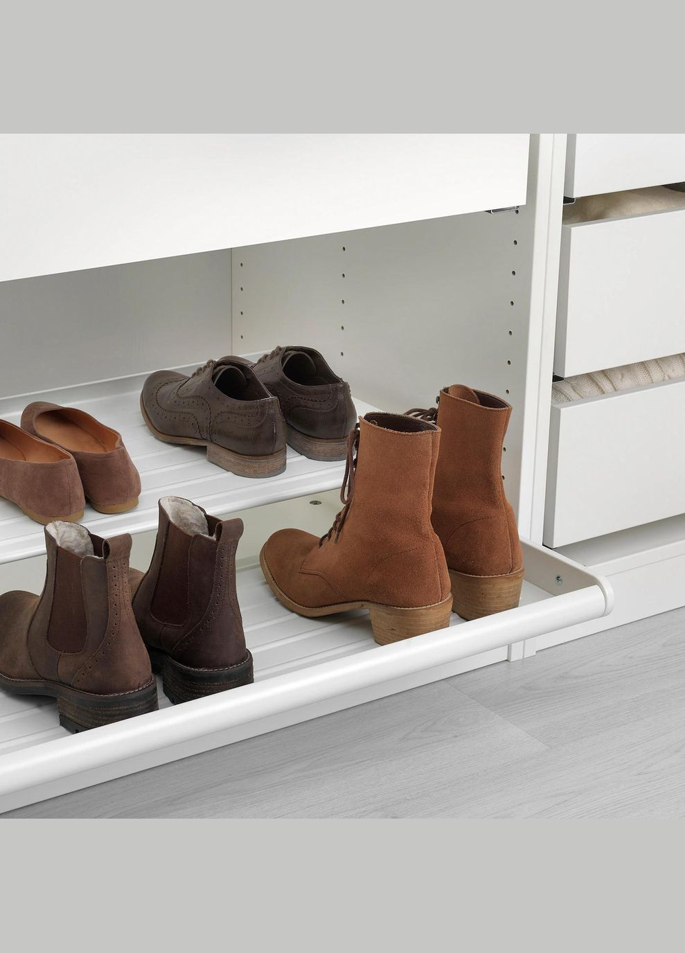 Висувна полиця для взуття ІКЕА KOMPLEMENT 75х58 см (30257466) IKEA (278405968)