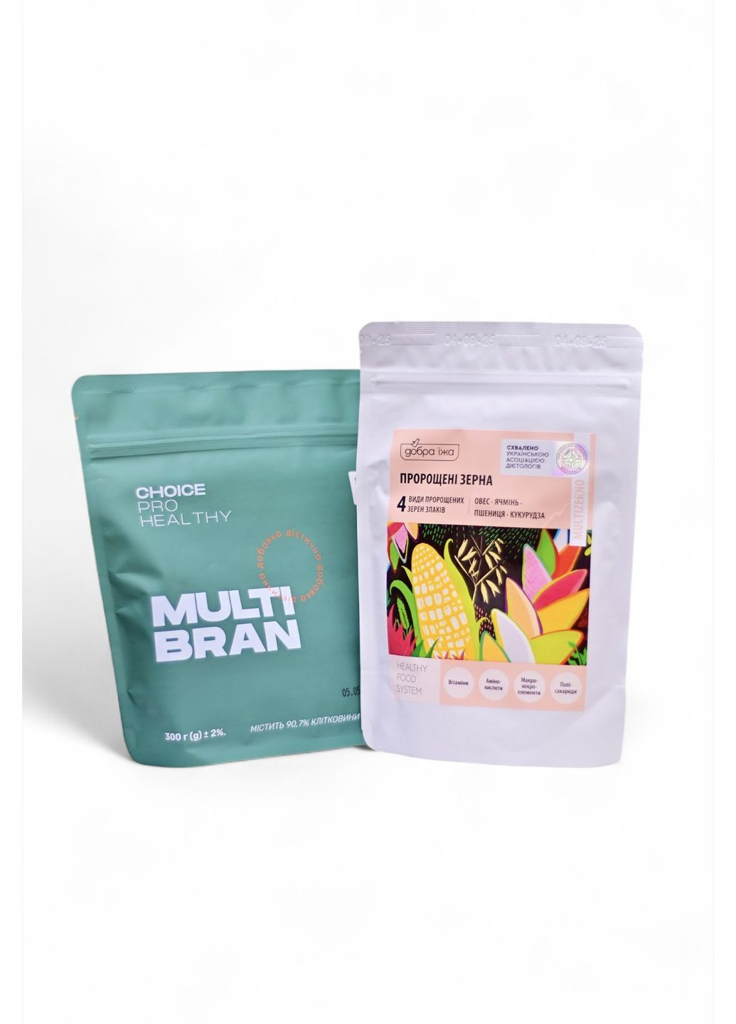 Набір " Комбо" для вагітних жінок та годуючих Пророщені зерна + Multi Bran CHOICE (362577032)