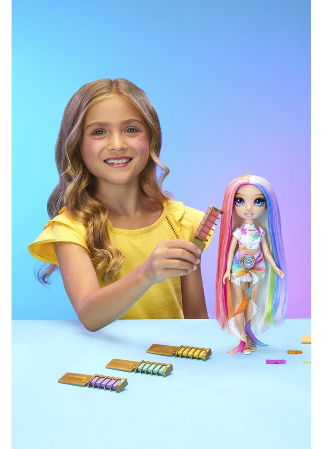 Игровой набор с куклой серии "Мел для волос и стиль" – АМАЙЯ цвет разноцветный CB-00286475 Rainbow High (363256256)