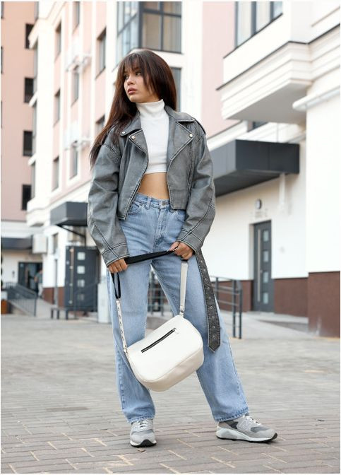 Жіноча сумка Milano SZS молочна (R-95103011-VS) Sambag (302450160)