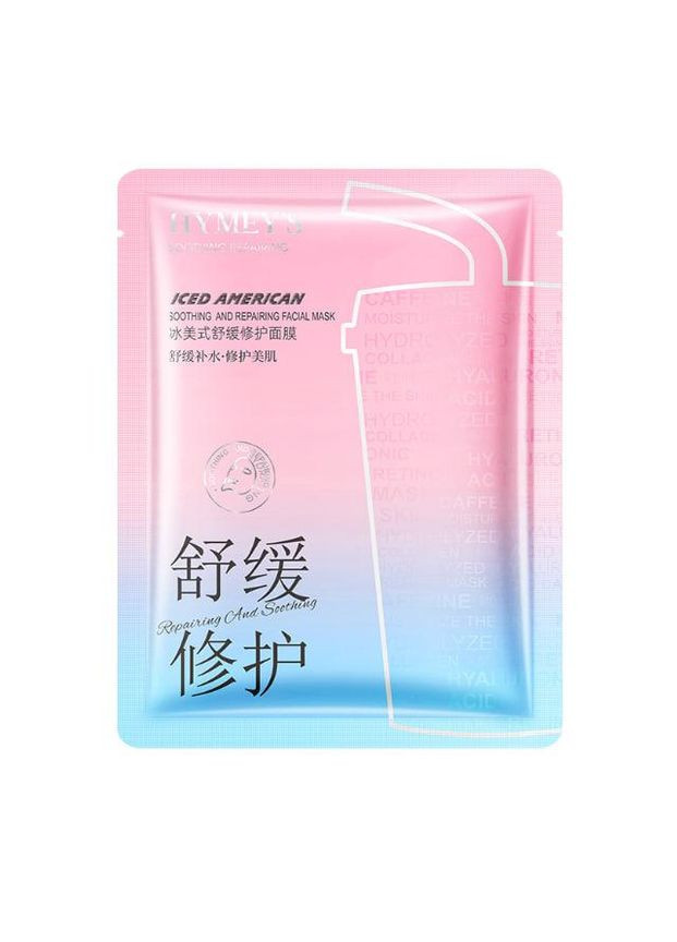 Увлажняющая тканевая маска с охлаждающим эффектом HYMEY'S Iced American Mask, 25 г No Brand (324755934)