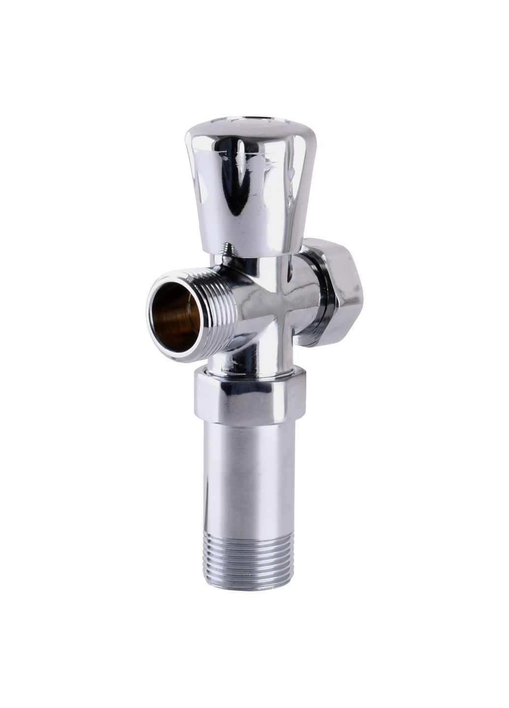 Кран вентильный для стиральной машины 3/4”x3/4”x3/4” с удлинителем A7250 SELBA (335425913)