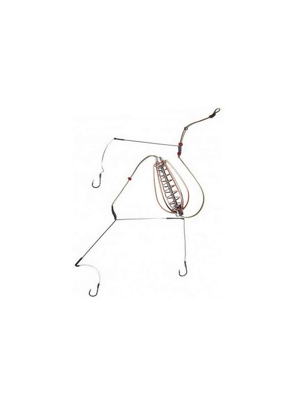 Годівниця 40г Груша 3 гачка фарбована Volserfish (362869417)