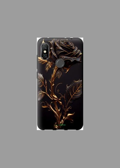 Чохол на Xiaomi Redmi Note 6 Pro Троянда 3 "5552b-1551-2448" Endorphone (348069465)