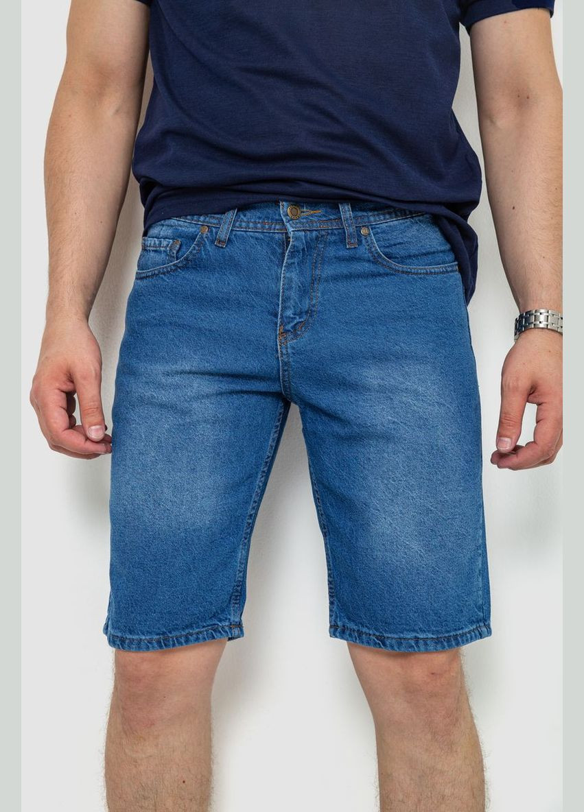 Шорты мужские джинсовые, цвет синий, Ager (293241581)