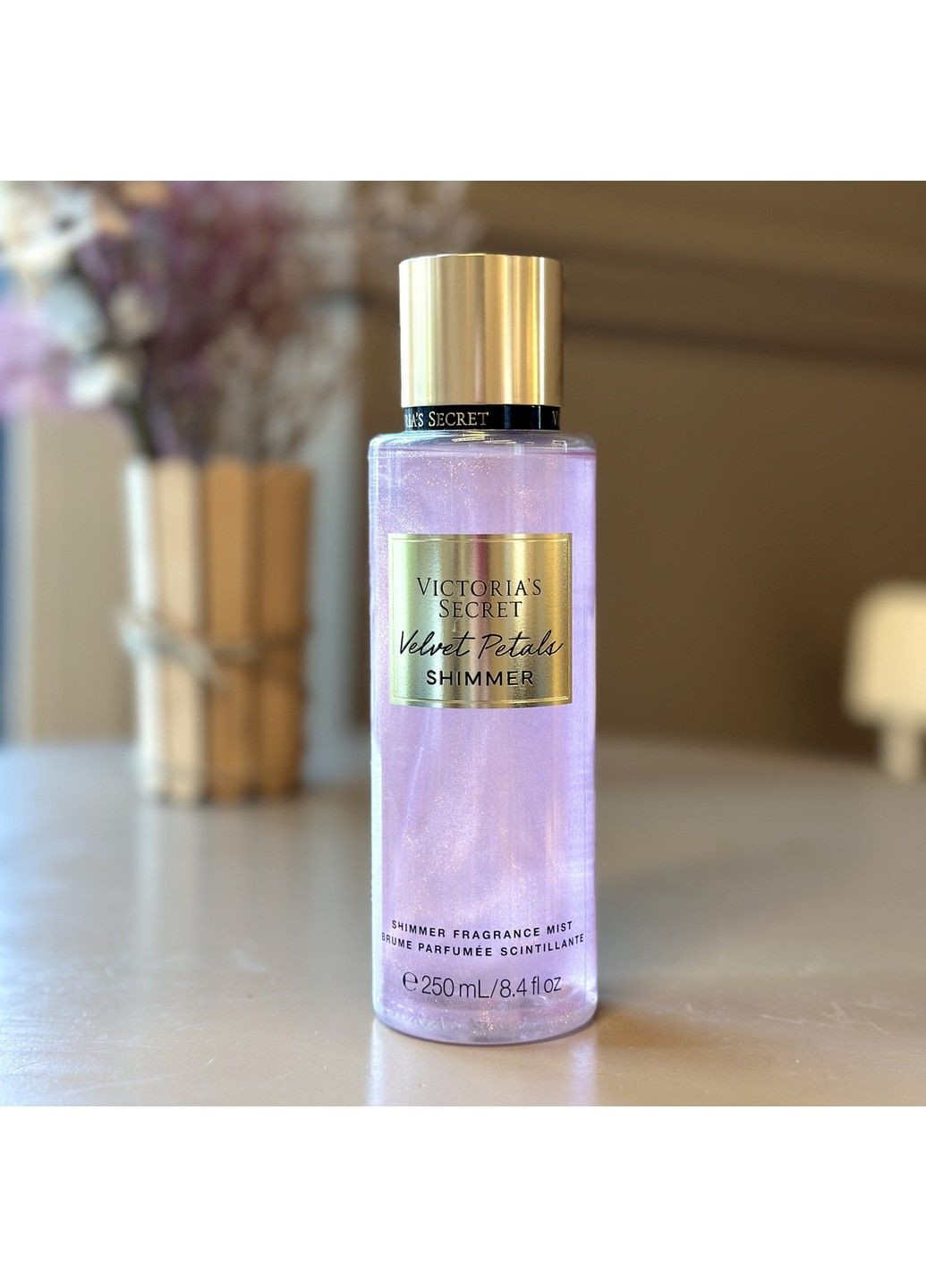 Velvet Petals Shimmer - парфюмированный спрей(мист) для тела Victoria’s Secret c шиммером, 250 мл Victoria's Secret (316644563)