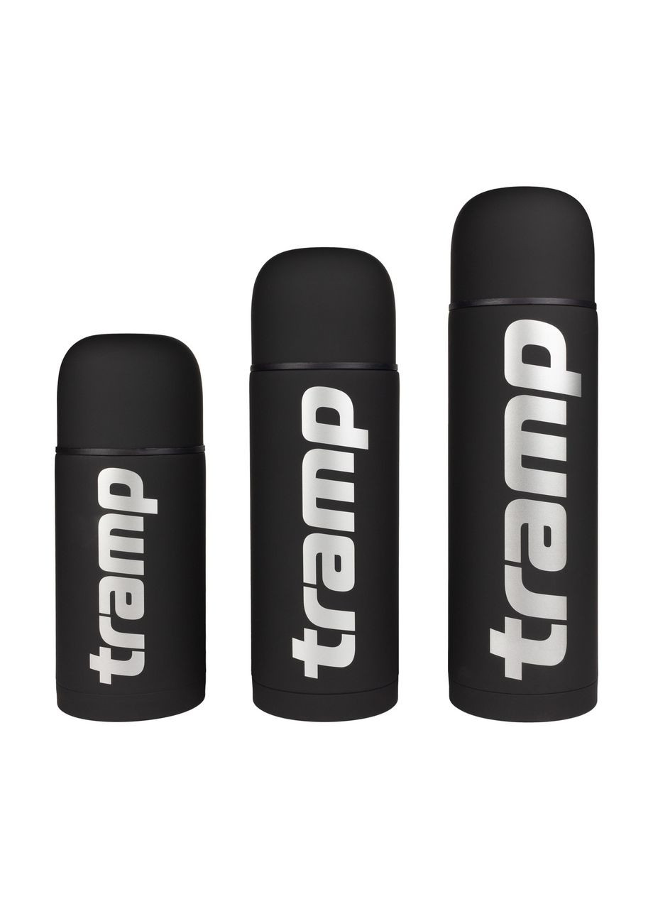 Питний термос Трамп 0.75л | Термос Lite Soft Touch UTRC108 | Термос для чаю 750 мл black Tramp (306618450)