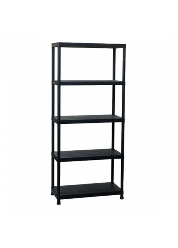 Стеллаж 5 полок cm. 80x40x180h black (5141) Toomax (399048719)