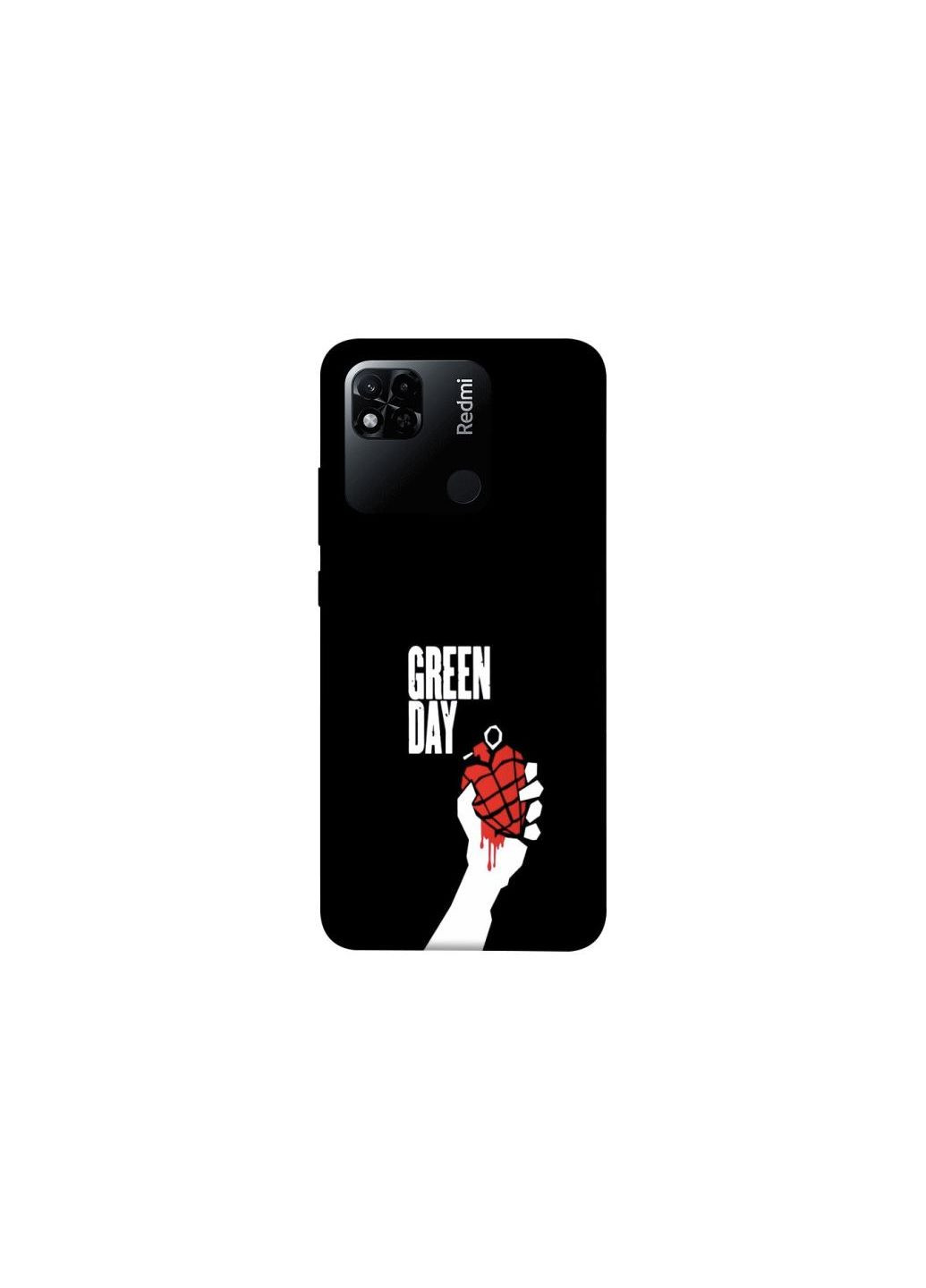 Чохол на Xiaomi Redmi 10A Green Day logo Frontalka (361088916)