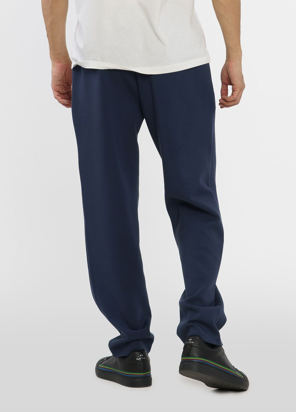 Синие кэжуал зимние брюки EA7