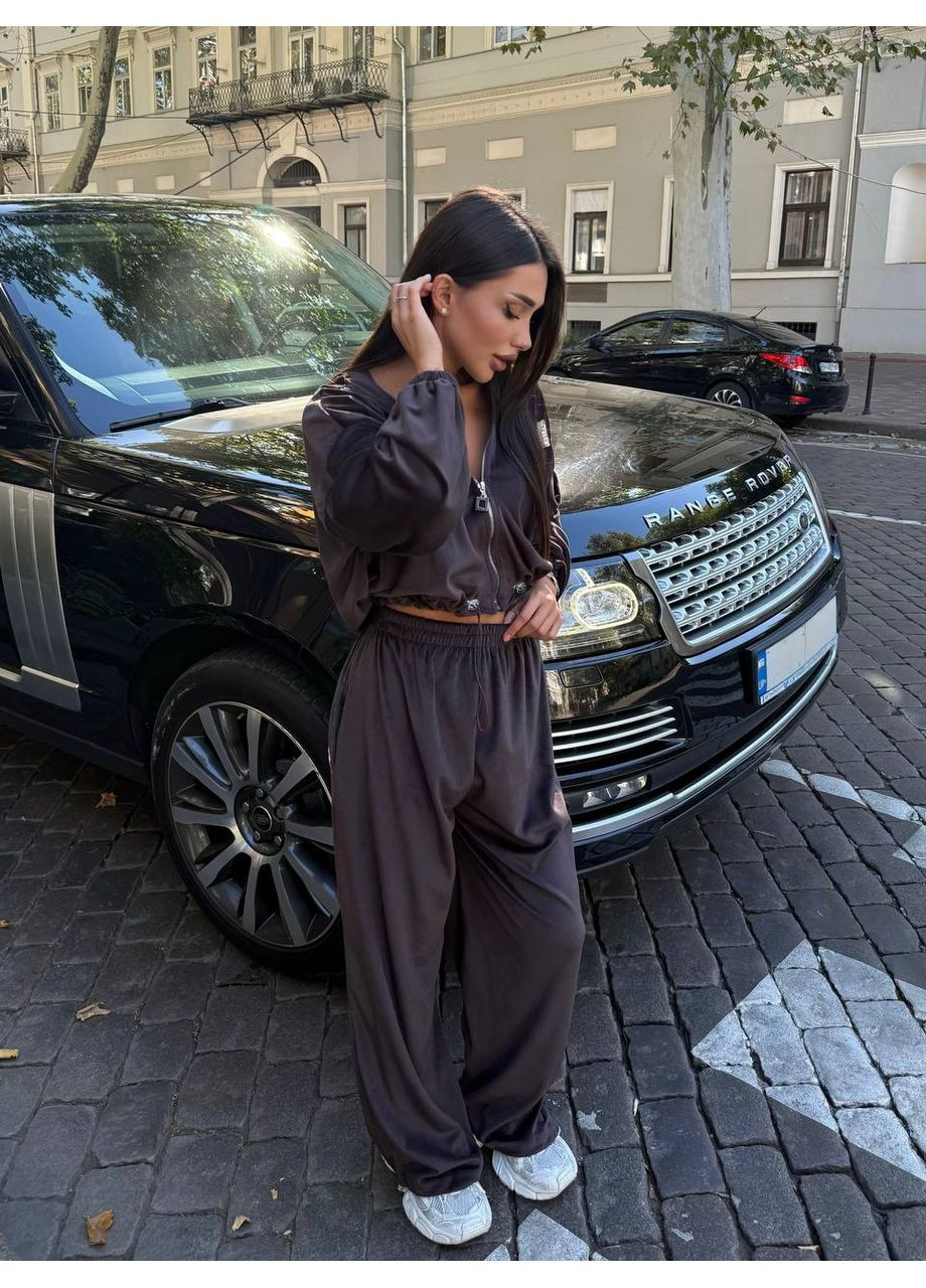 Женский велюровый костюм Україна (360545006)