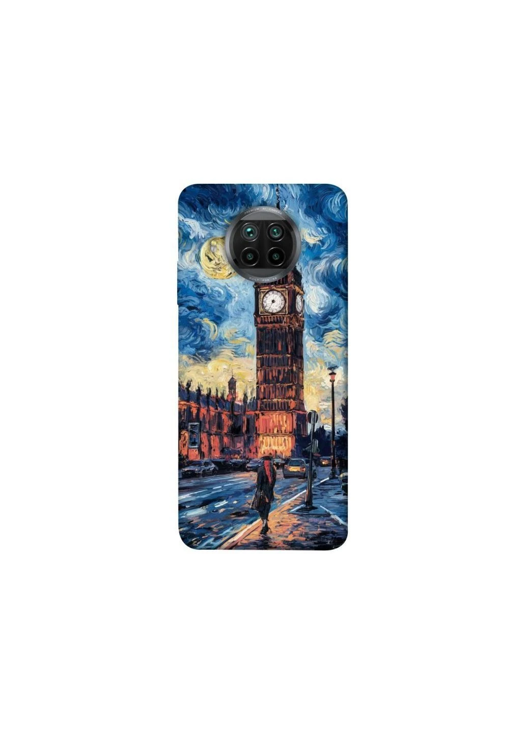 Чохол на Xiaomi Mi 10T Lite / Redmi Note 9 Pro 5G Van Gogh's London Frontalka (375740692)