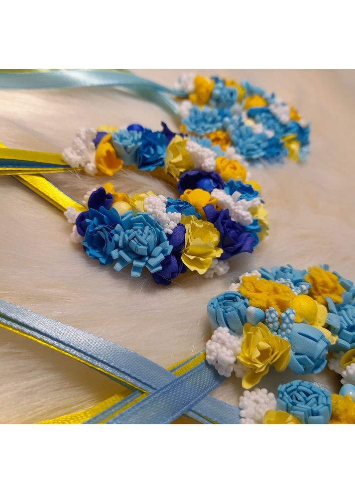 Магніт Віночок Українки оберіг мікс ручної роботи 20 см (020 МВ) Гранд Презент (365438272)