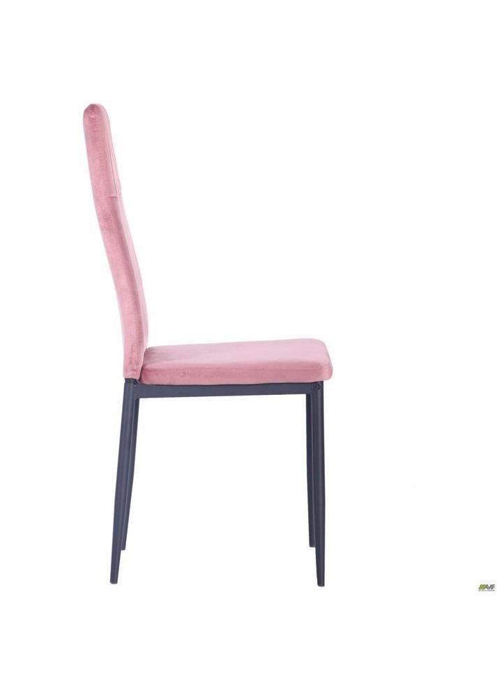 Стілець чорний/велюр рожевий антик (546791) Art Metal Furniture Alabama (315142637)