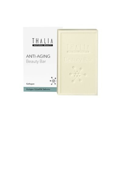 Косметичне антивікове мило для вмивання обличчя з колагеном, 110 г Thalia (278648291)