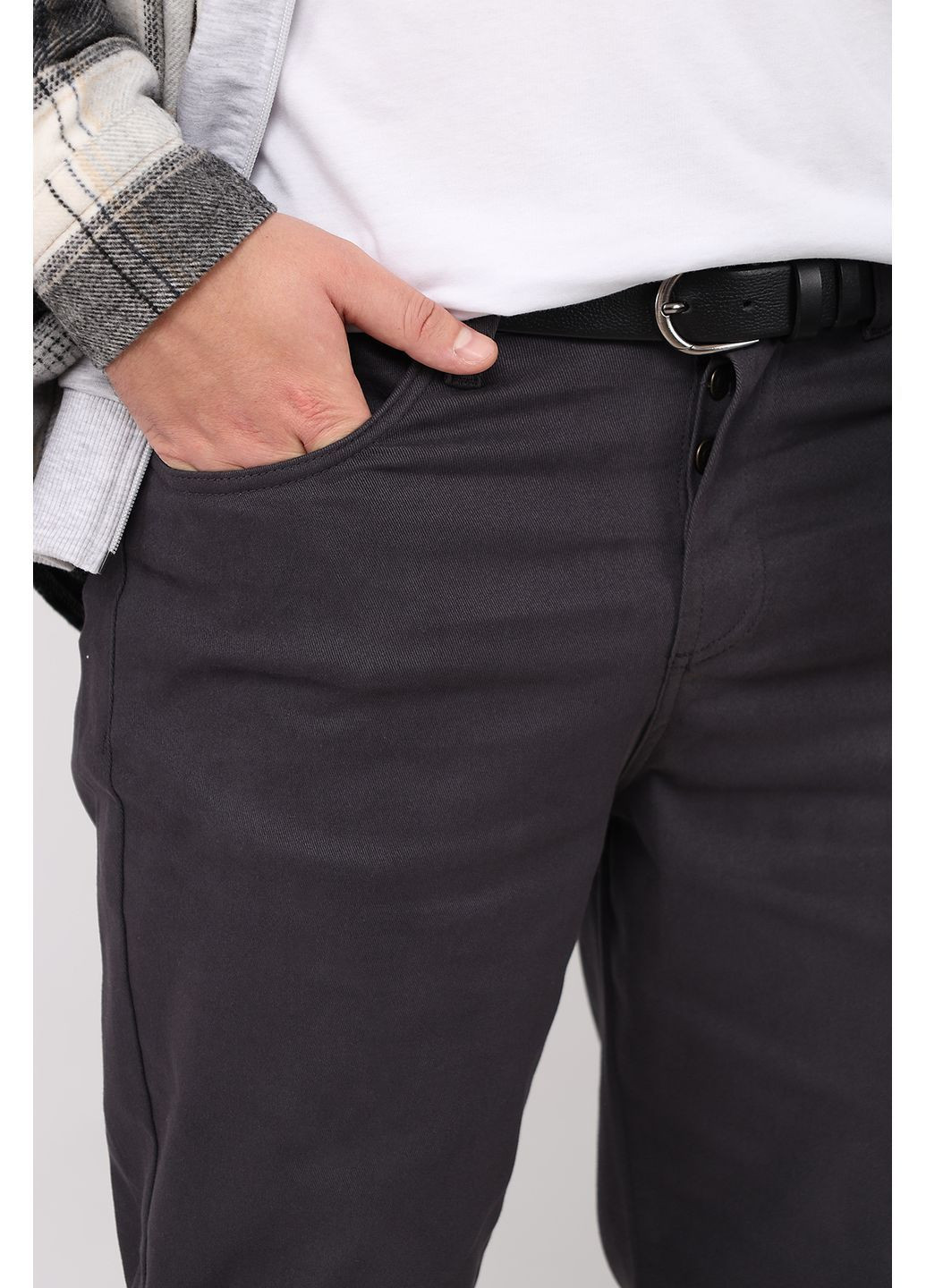 Штани чоловічі колір темно-сірий ЦБ-00283044 Yuki (363620522)