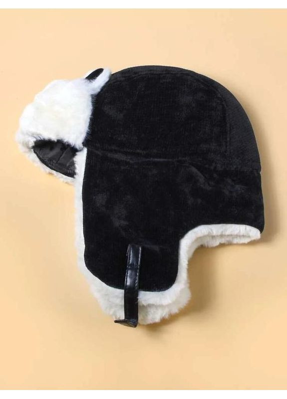 Плюшевая шапка-ушанка с ушками котика, тёплая меховая шапка с подкладкой, женская зимняя шапка в корейском стиле, оверсайз 55–58 No Brand (365280080)