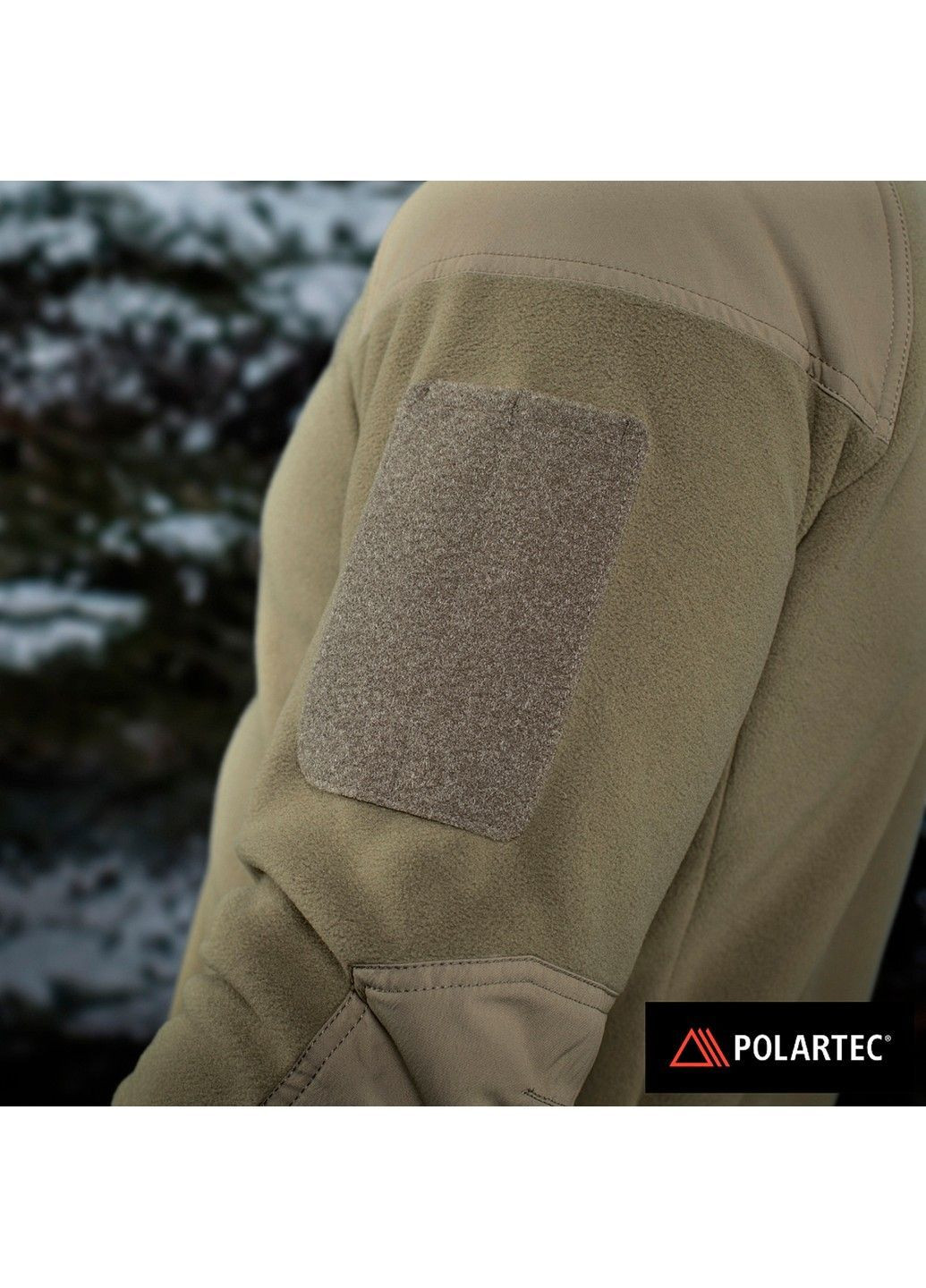 Куртка Флисовая Combat Fleece Polartec Песочный M-TAC (369150470)