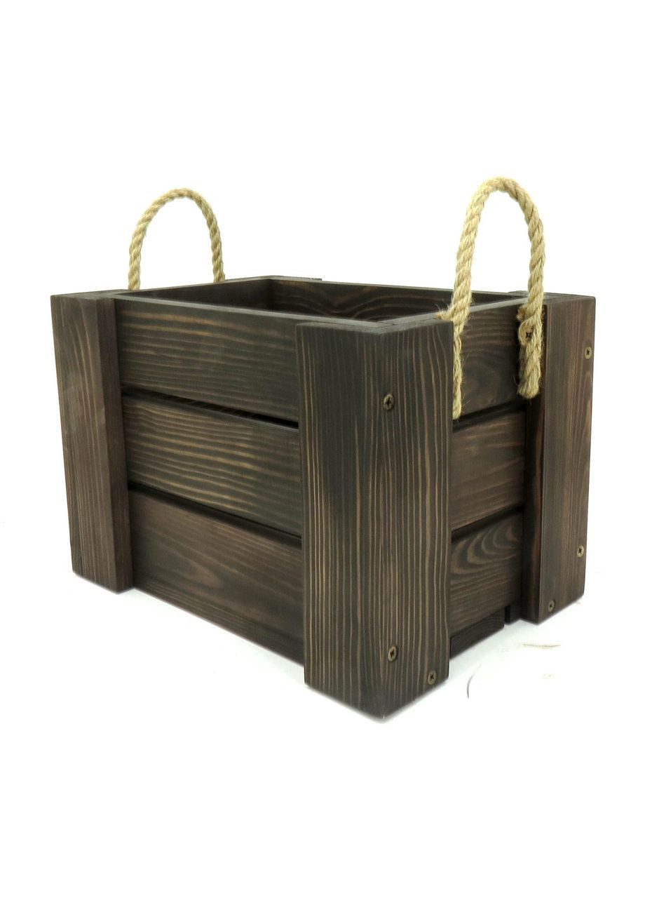 Интерьерный декоративный ящик из дерева Афула мокко (ЯИД-002310) No Brand (328076589)