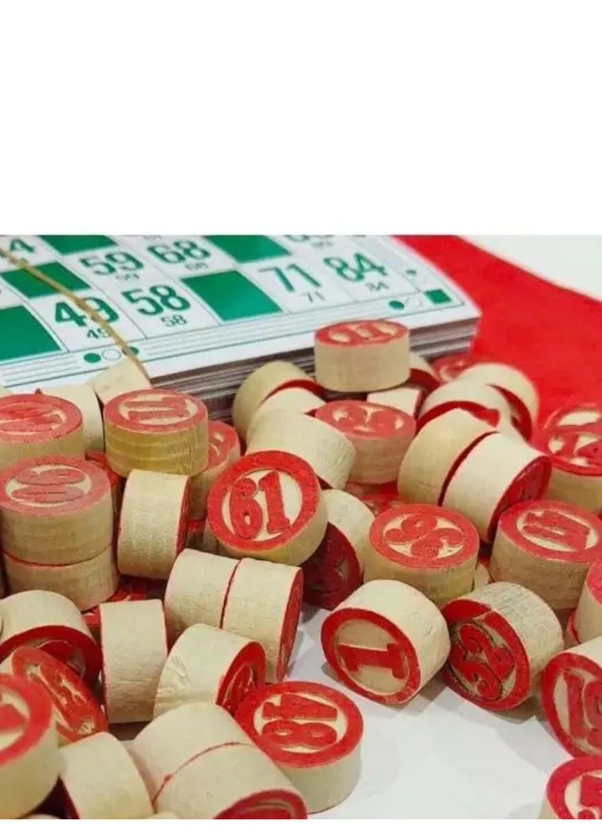 Класичне лото з дерев'яними барильцями в дерев'яній коробці (1958578653) No Brand (324744514)