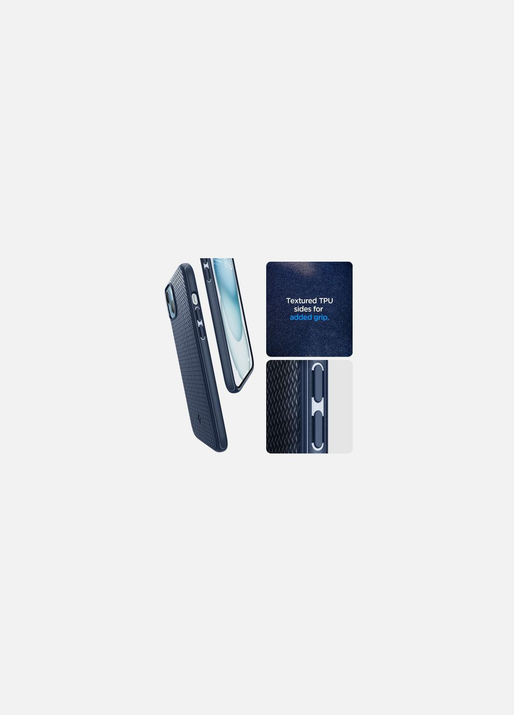 Чехол для мобильного телефона (ACS06816) Spigen apple iphone 15 mag armor magfit navy blue (275101272)