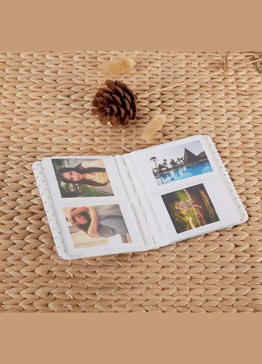 Фотоальбом білий для Instax Mini (12, 11, 40, 70, 90, 99, EVO, Link, Liplay) Polaroid 300, Z2300 на 64 фото Fujifilm (329191939)