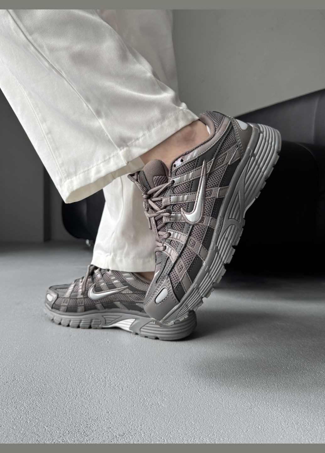 Кроссовки женские и мужские Nike P-6000 Brown | Найк Р-6000 коричневые No Brand коричневые демисезоны (342717939)