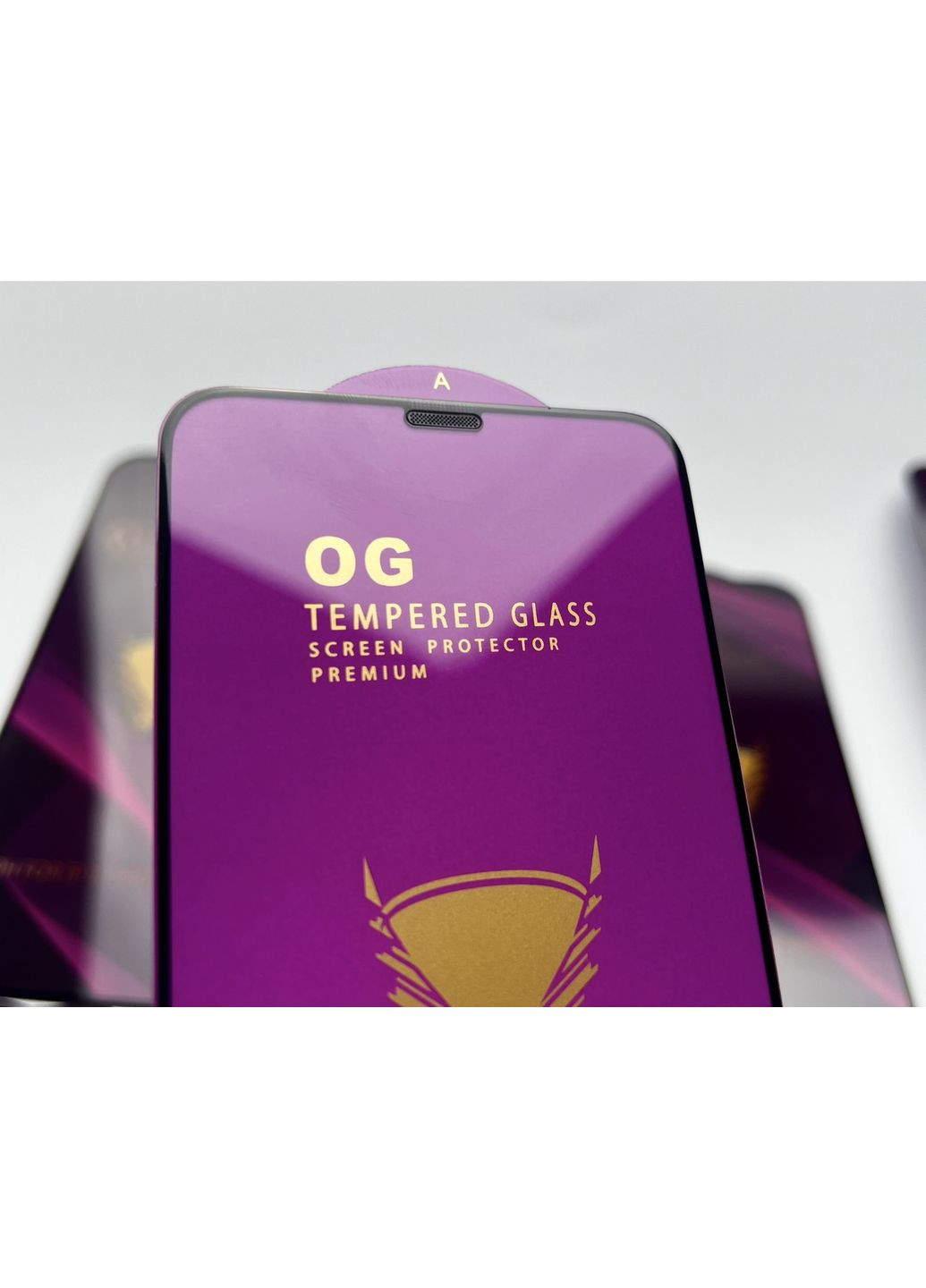 Захисне скло на 11 PRO Premium OG глянець з сіткою для динаміка айфон 11 ПРО No Brand (369137619)