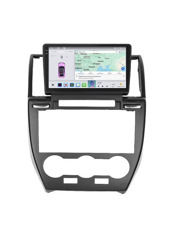 Штатная магнитола 9" для Land Rover Freelander II Рестайлинг 2010-2012 4/64 QLED CarPlay 360 Prime 7 шт. Lesko (336205217)
