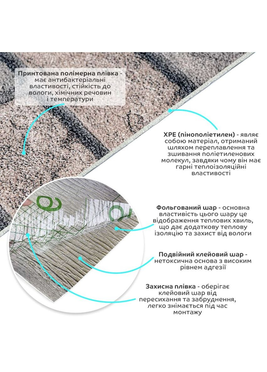Самоклеящиеся обои коричневый катериновлавский кирпич 2800*500*2мм (D) SW-00001786 No Brand (328579098)