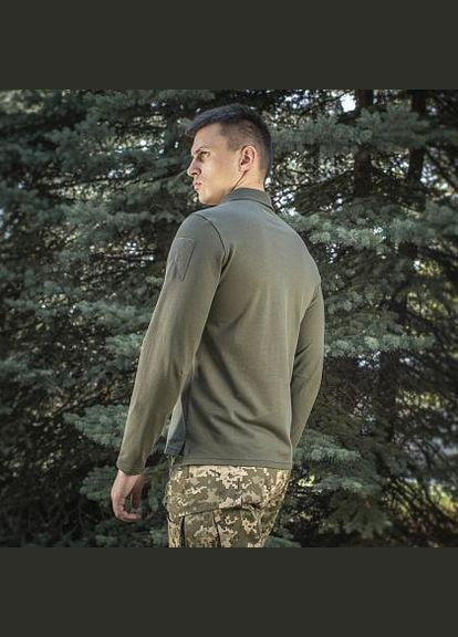 Поло тактичний довгий рукав 65/35 Army Olive Розмір M-TAC (311569253)