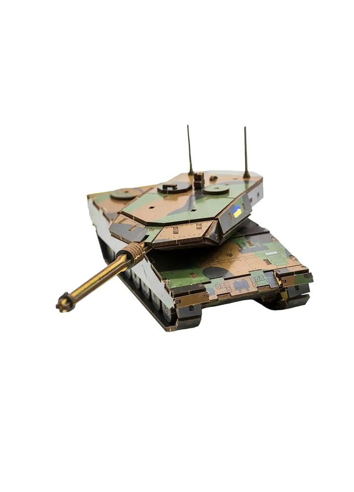 Деревянный 3D конструктор "ЛЕОПАРД" цвет разноцветный CB-00229738 PuzzleOK (314890450)