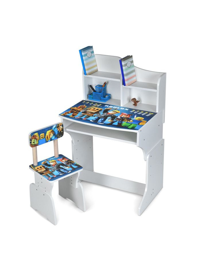 Детская Парта M 904-6 высота 3 положения, со стульчиком Bambi (367966291)