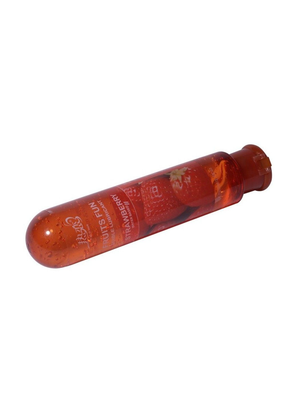 Съедобный интимный гель со вкусом клубники 80 ml HBM Group (284279094)