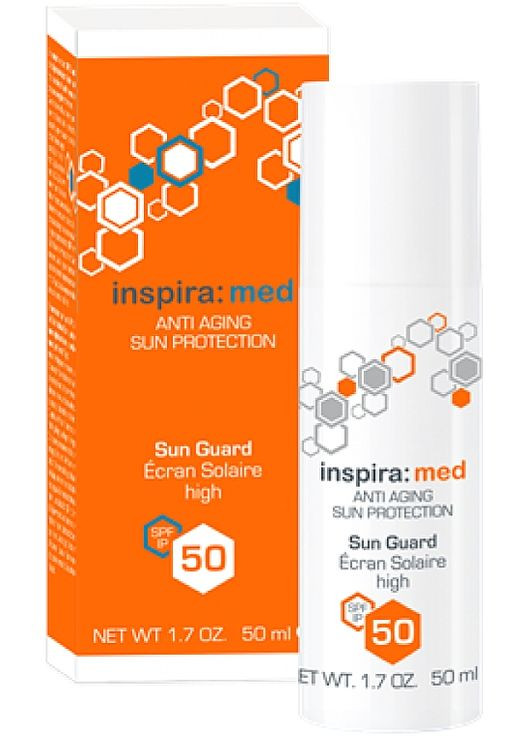 Солнцезащитный крем анти-age SPF 50 Med Anti-Aging Sun Guard 50ml (1134007-121217) Inspira:cosmetics (368602192)