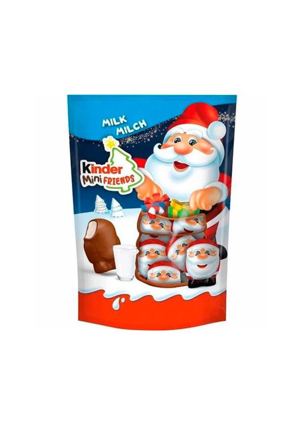 Цукерки Kinder Mini Friends Knusperkeks (Санта/Миколай) 122 г No Brand (367832818)