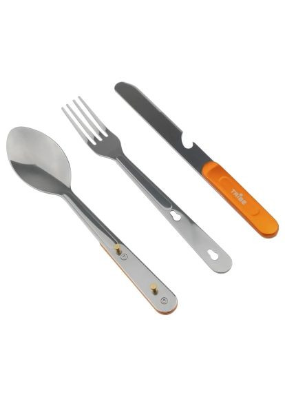 Набор туристической посуды (T-FC-0036-metal) Tribe Camp Set сталевий (370017811)
