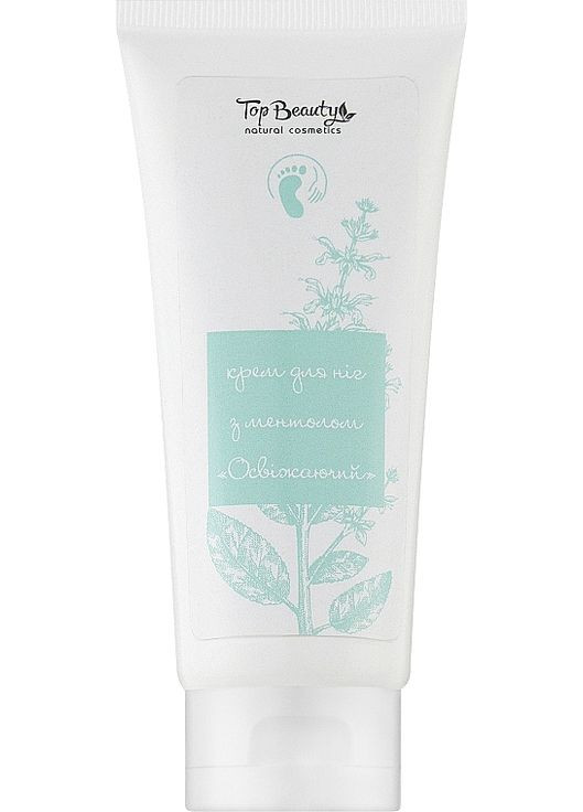Освежающий крем для ног с ментолом Foot Cream 100ml (1226911-31163610) Top Beauty (368649786)