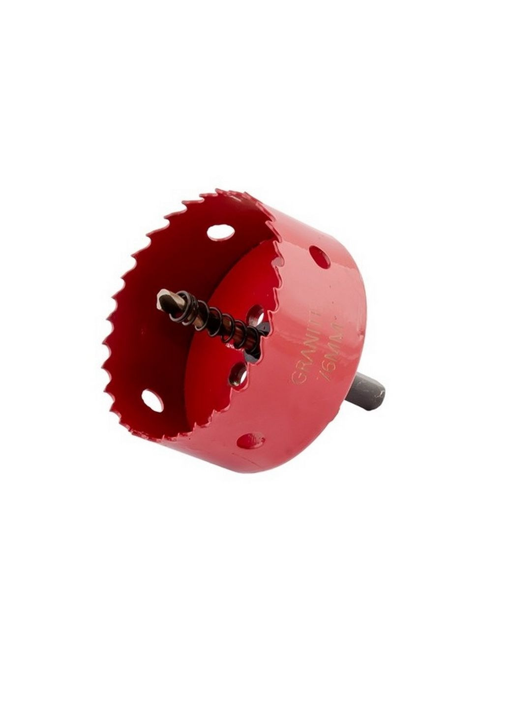 Сверло корончатое, биметаллическое, HSS M42, 76 мм Granite (288184808)