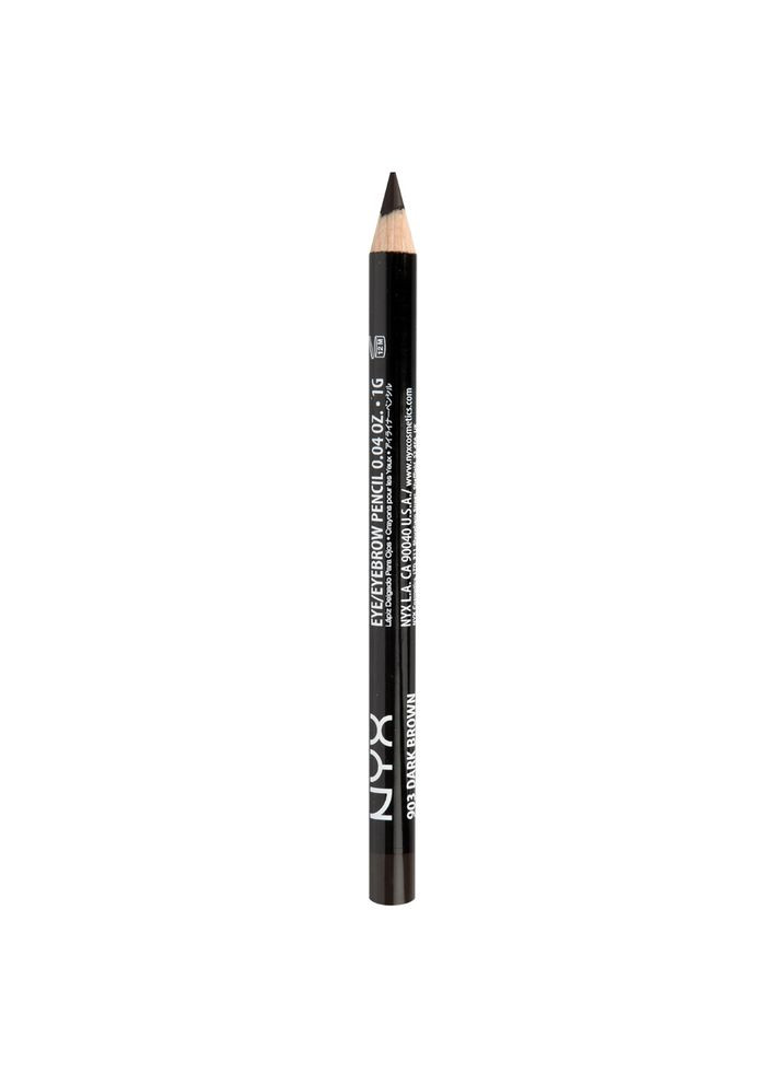 Олівець для очей Slim Eye Pencil DARK BROWN (SPE903) NYX Professional Makeup (279364214)
