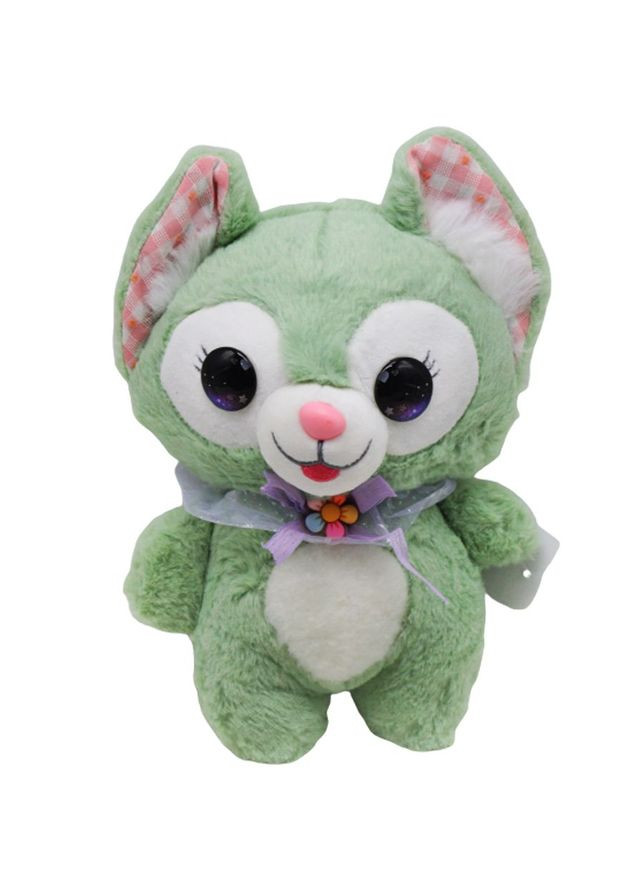 Мʼяка іграшка "Котик" 23 см, зелений MIC (290251215)