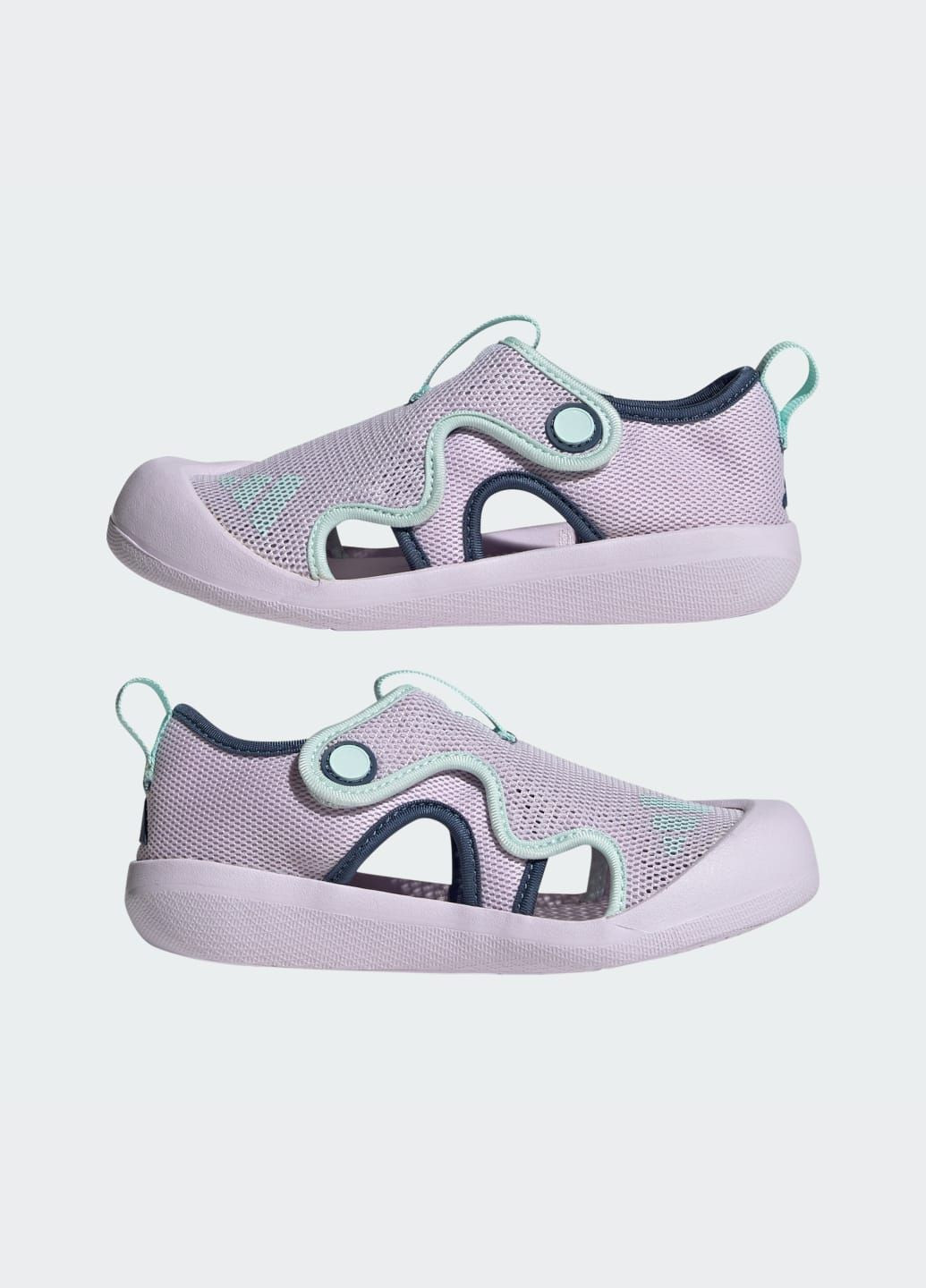 Фиолетовые спортивные сандалии altaventure 3.0 kids adidas