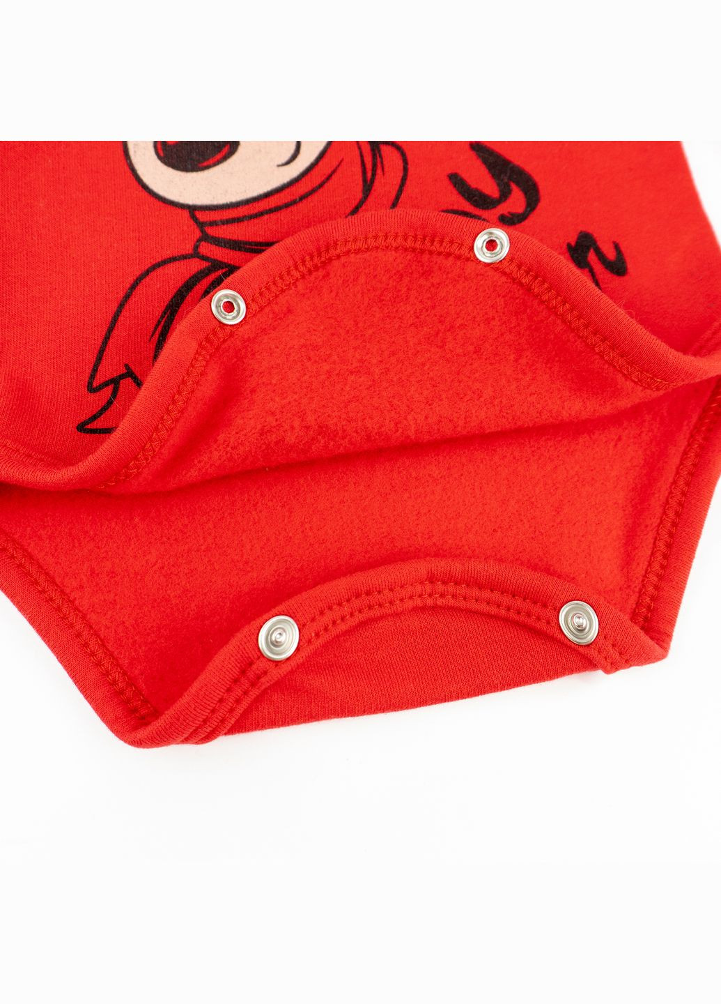 Червоний комплект дитячий теплий з начосом з оленями rudolf червоний dexter's