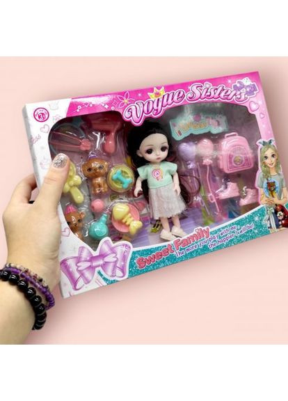 Лялька с аксессуарами MIC кукла для девочки игрушка для игры и развлечения ProDobro (367101491)