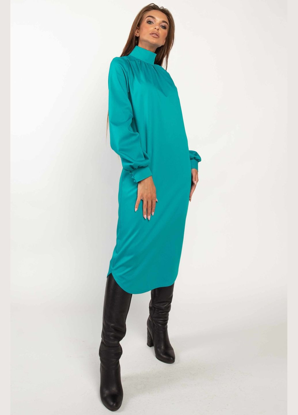 Блакитна ділова, кежуал сукня ри мари аміра пл 1820 RiMari