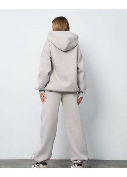 Утеплений костюм вільного крою ISSA PLUS (366883727)